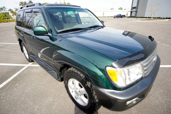 2004 Toyota Land Cruiser Rare Imperial Jade Mica Low Miles Beautiful... for sale in Charleston, SC – photo 12