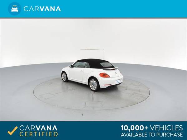 2014 VW Volkswagen Beetle 1.8T Convertible 2D Convertible WHITE - for sale in Indianapolis, IN – photo 8