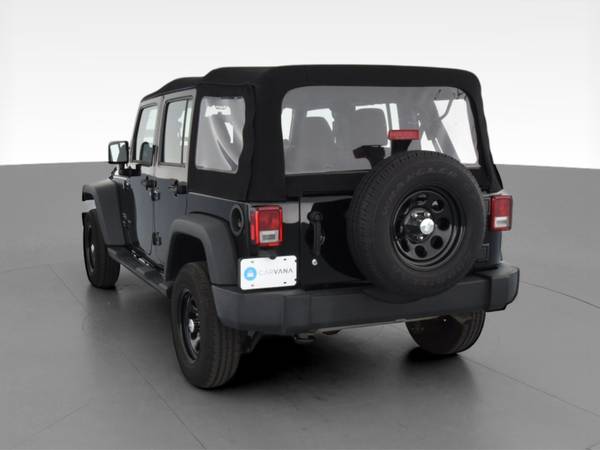2014 Jeep Wrangler Unlimited Sport SUV 4D suv Black - FINANCE ONLINE... for sale in STATEN ISLAND, NY – photo 8