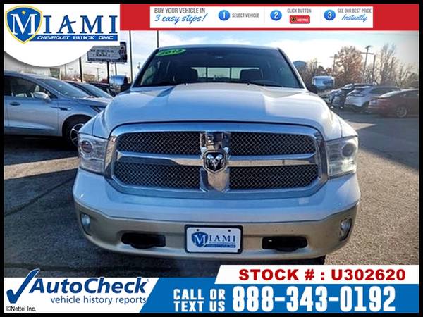 2013 RAM 1500 Laramie Longhorn 4WD TRUCK -EZ FINANCING -LOW DOWN! -... for sale in Miami, MO – photo 8