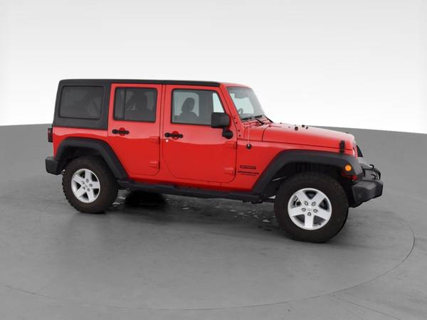 2017 Jeep Wrangler Unlimited Sport SUV 4D suv Red - FINANCE ONLINE -... for sale in Albany, NY – photo 14