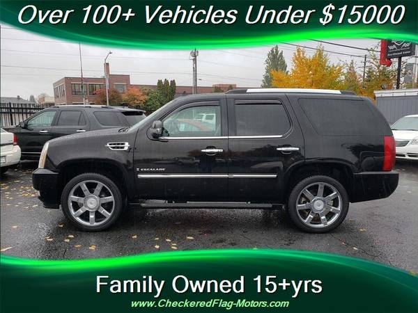 2007 Cadillac Escalade Black/Black Low Miles and SUPER clean! for sale in Everett, WA – photo 9