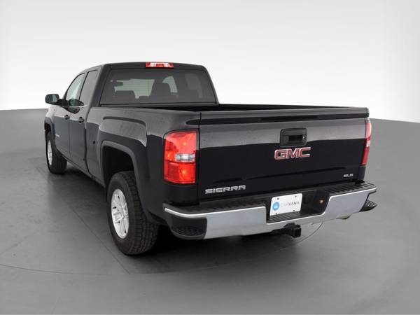 2018 GMC Sierra 1500 Double Cab SLE Pickup 4D 6 1/2 ft pickup Black... for sale in South Bend, IN – photo 8