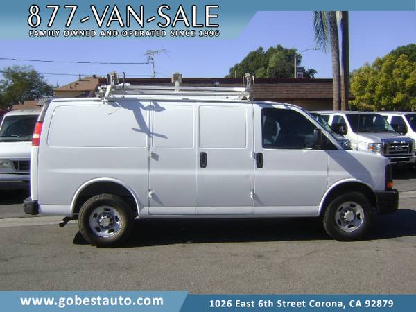 2009 Chevy Express 2500 Cargo Van Ladder Rack Work Bins ENCLOSED NO... for sale in SF bay area, CA – photo 2