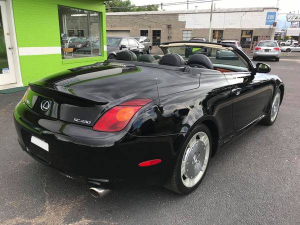 LEXUS SC 430 4.3L V8 CONVERTIBLE - LOW MILES - CLEAN TITLE -GREAT DEAL for sale in Colorado Springs, CO – photo 4