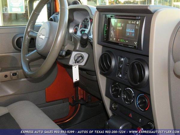 2010 Jeep Wrangler Unlimited Sport 4x4 Sport 4dr SUV - cars & trucks... for sale in Tyler, TX – photo 12