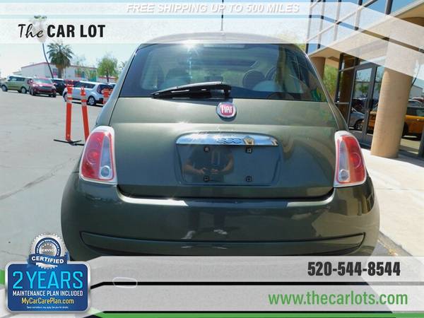 2012 Fiat 500 Pop CLEAN & CLEAR CARFAX Moon Roof/Cruise for sale in Tucson, AZ – photo 8