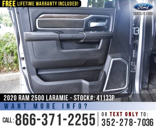 2020 RAM 2500 LARAMIE Touchscreen, Leather Seats, Remote Start for sale in Alachua, FL – photo 12