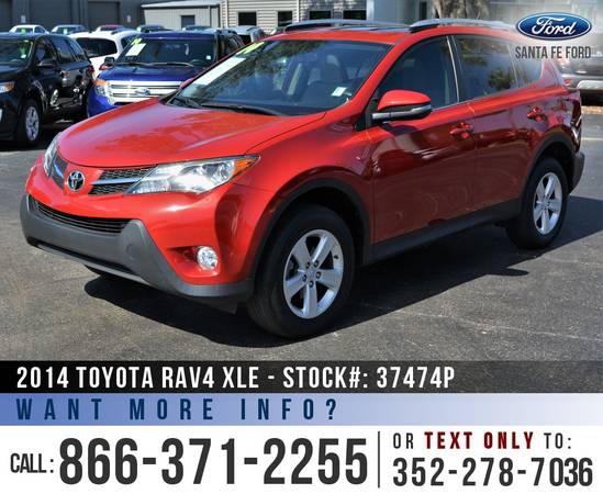 *** 2014 Toyota RAV4 XLE SUV *** XM Radio - Camera - Touch Screen for sale in Alachua, GA – photo 3