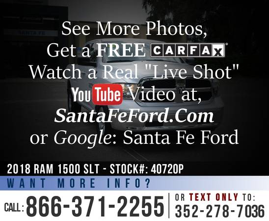 *** 2018 Ram 1500 SLT 4WD *** Backup Camera - Cruise - SiriusXM -... for sale in Alachua, GA – photo 21