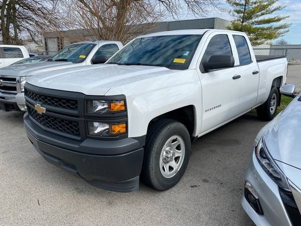2014 Chevrolet Silverado 1500 RWD 4D Double Cab / Truck Work Truck -... for sale in Indianapolis, IN – photo 3