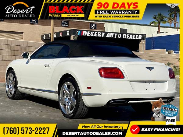 2014 Bentley Continental GT Convertible that's east on the budget -... for sale in Palm Desert , CA – photo 12