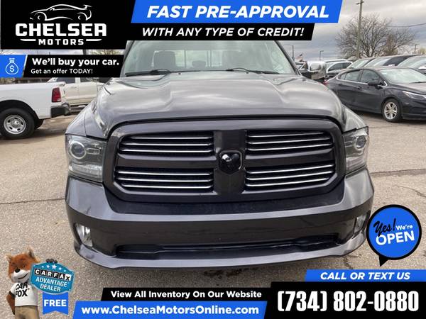 372/mo - 2014 Ram 1500 Sport 4WD! Crew 4 WD! Crew 4-WD! Crew Cab for sale in Chelsea, OH – photo 3