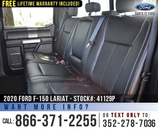 2020 FORD F150 LARIAT FordPass Connect - Ecoboost - SYNC for sale in Alachua, FL – photo 15