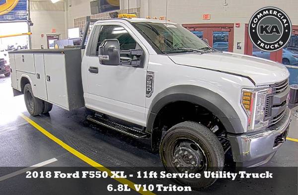 2018 Ford F550 XL - Service Utility Truck - 4WD 6 8L V10 Triton for sale in Dassel, MN
