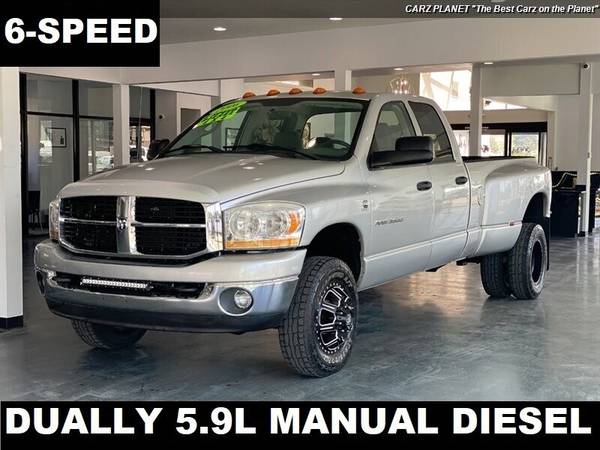 2006 Dodge Ram 3500 4x4 4WD DUALLY 5 9L 6-SPEED MANUAL DIESEL TRUCK for sale in Gladstone, ID