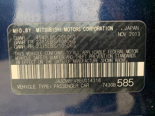 2014 Mitsubishi Lancer Evolution GSR $800 DOWN $159/WEEKLY - cars &... for sale in Orlando, FL – photo 20