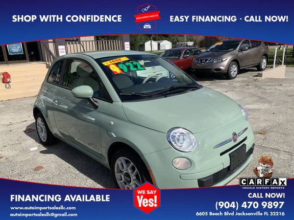 2012 FIAT 500 - Financing Available! - cars & trucks - by dealer -... for sale in Jacksonville, FL – photo 2