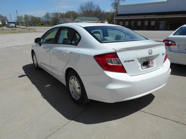 2012 Honda Civic HF - - by dealer - vehicle automotive for sale in Martensdale, IA – photo 7