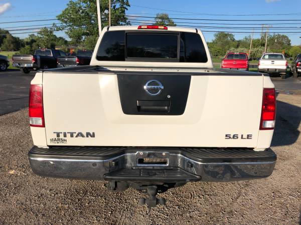 Clean Carfax! 2007 Nissan Titan! 4x4! Crew Cab! Nice! Loaded! for sale in Ortonville, MI – photo 4