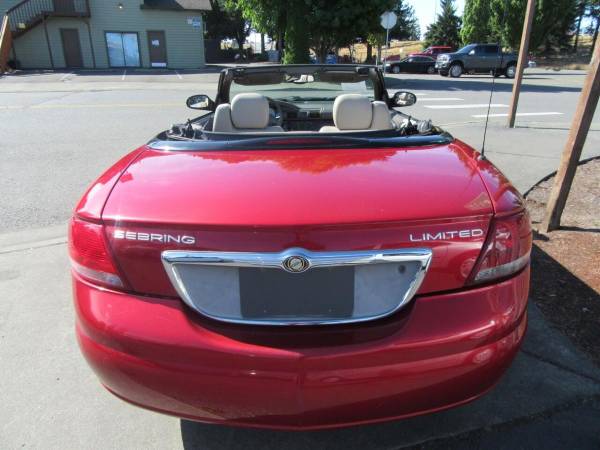 2004 Chrysler Sebring Limited 2dr Convertible - Down Pymts Starting... for sale in Marysville, WA – photo 13