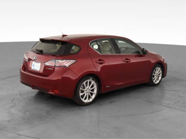 2012 Lexus CT CT 200h Premium Hatchback 4D hatchback Red - FINANCE -... for sale in Sausalito, CA – photo 11