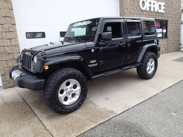 2013 Jeep Wrangler Unlimited, Sahara Edition, SkyJacker lift, - cars... for sale in Chicopee, CT – photo 5