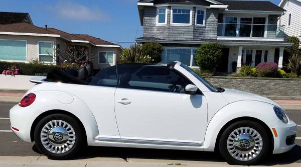 2016 WHITE VW BEETLE CONVERTIBLE for sale in Costa Mesa, CA – photo 5