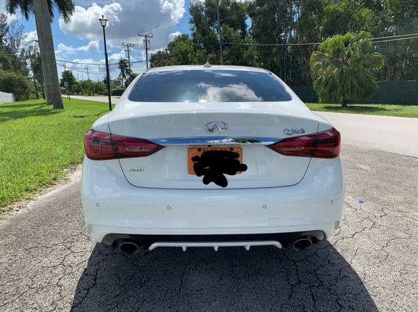 Infiniti Q50 red sport for sale in Miami, FL – photo 9