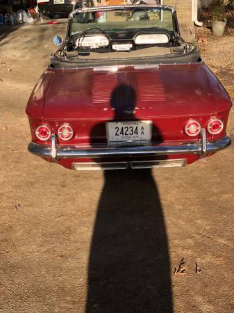 1964 Corvair Convertible 4-speed - cars & trucks - by owner -... for sale in Knoxville, TN – photo 11