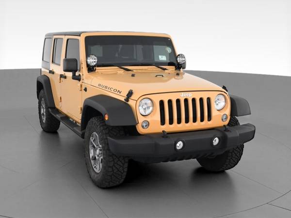 2014 Jeep Wrangler Unlimited Rubicon Sport Utility 4D suv Beige - -... for sale in Asheville, NC – photo 16