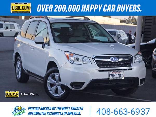 2016 Subaru Forester 2.5i Premium hatchback Crystal White Pearl -... for sale in San Jose, CA
