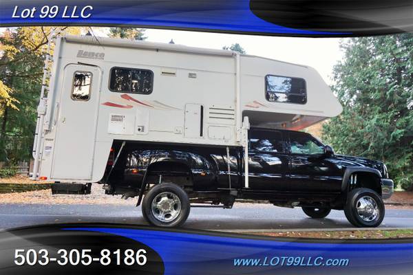 2005 CHEVROLET 3500 4X4 DUALLY LT DURAMAX AND LANCE CAMPER OVER CAB... for sale in Milwaukie, OR – photo 5