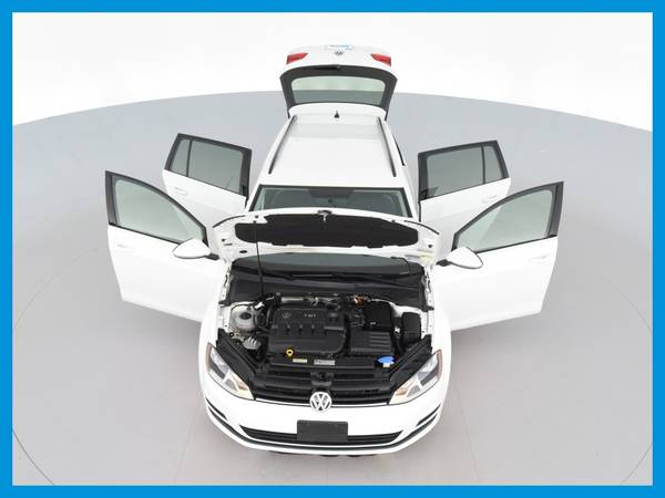 2015 VW Volkswagen Golf SportWagen TDI S Wagon 4D wagon White for sale in Spring Hill, FL – photo 22