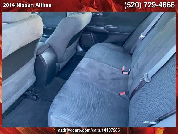 2014 Nissan Altima 2 5 S 4dr Sedan ARIZONA DRIVE FREE MAINTENANCE for sale in Tucson, AZ – photo 10