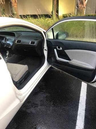 2015 Honda Civic coupe EX white for sale in Altamonte Springs, FL – photo 10