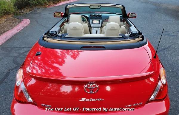 2006 Toyota Camry Solara SLE Convertible - cars & trucks - by dealer... for sale in Grass Valley, CA – photo 14