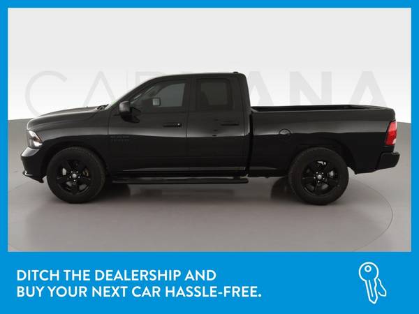2017 Ram 1500 Quad Cab Express Pickup 4D 6 1/3 ft pickup Black for sale in Indianapolis, IN – photo 4
