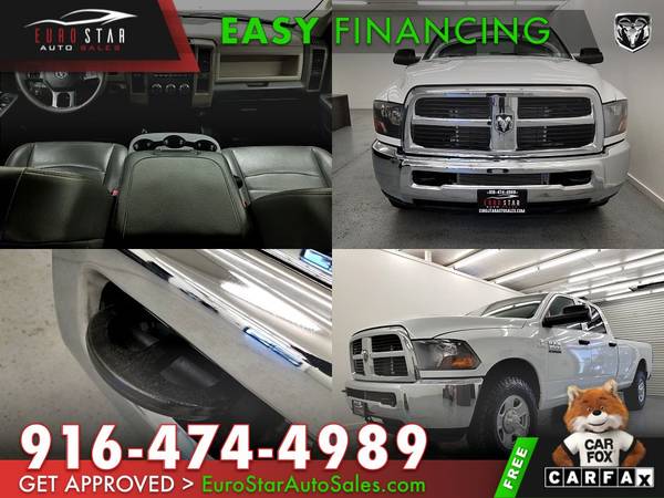 2012 RAM 2500 ST DIESEL 4WD FOUR WHEEL DRIVE / FINANCING AVAILABLE!!! for sale in Rancho Cordova, CA – photo 3