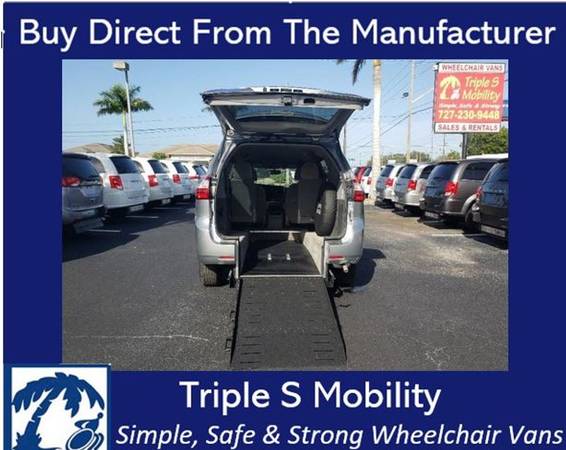 2017 Toyota Sienna LE Wheelchair Van Handicap Ramp Van for sale in Pinellas Park, FL