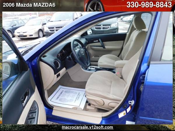2006 Mazda MAZDA6 i 4dr Sedan with - cars & trucks - by dealer -... for sale in Akron, OH – photo 12