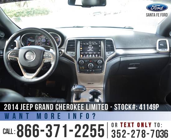 2014 Jeep Grand Cherokee Limited Backup Camera - Leather for sale in Alachua, FL – photo 13