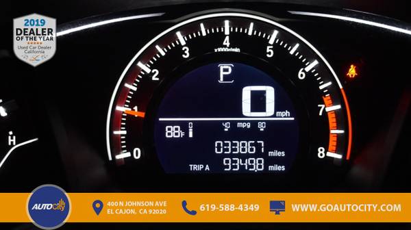 2016 Honda Civic LX CVT Sedan Sedan Civic Honda for sale in El Cajon, CA – photo 5