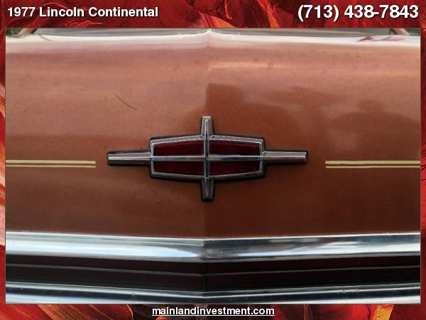 1977 Lincoln Continental for sale in Houston, TX – photo 15