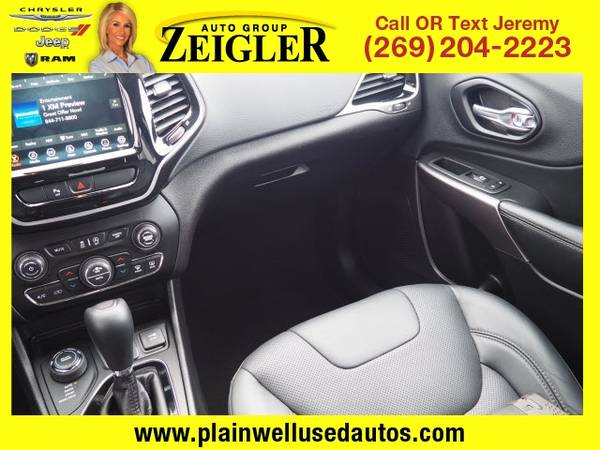 *2019* *Jeep* *Cherokee* *Limited* for sale in Plainwell, MI – photo 10
