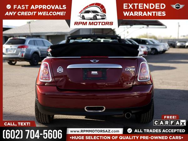 2010 Mini Cooper Convertible 6SPD 6 SPD 6-SPD FOR ONLY 142/mo! for sale in Phoenix, AZ – photo 9