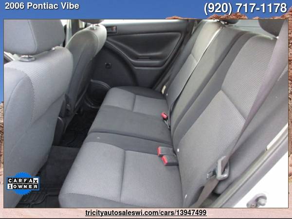 2006 PONTIAC VIBE BASE 4DR WAGON Family owned since 1971 - cars & for sale in MENASHA, WI – photo 19