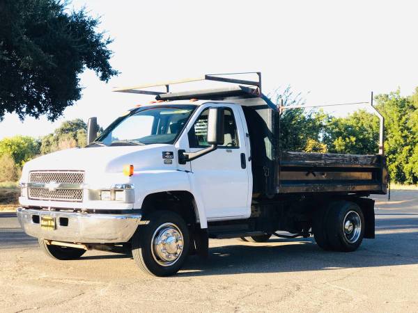 CHEVY C4500 * DUMP TRUCK * TURBO DIESEL * DUALLY * A/C * MU$T $EE ! ! for sale in Modesto, NV – photo 2