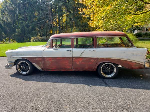 1956 Chev 210 Townsman Wagon RAT ROD - cars & trucks - by owner -... for sale in Muskegon, MI – photo 2
