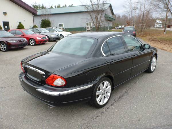 2003 JAGUAR X-TYPE ALL WHEEL DRIVE BLACK ON BLACK LOADED VERY... for sale in Milford, ME – photo 5